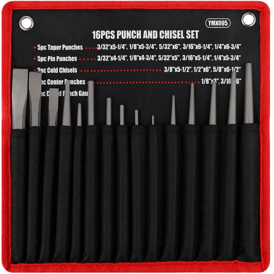 Chariso 16-piece assortment of taper punches