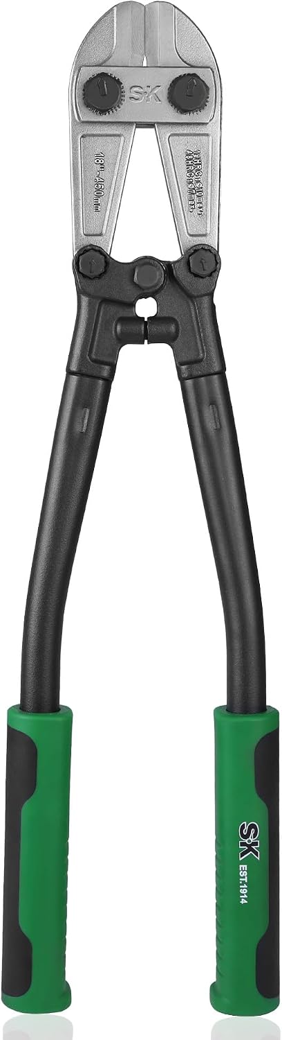 Chariso 18-Inch heavy-duty bolt cutter balances useful leverage with manageable handling through