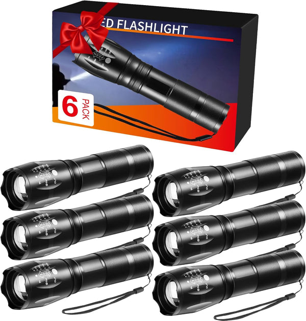 Chariso six-flashlight set easy to place in rooms
