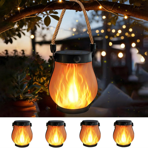 Chariso four-lantern Gen2 set a decorative glow