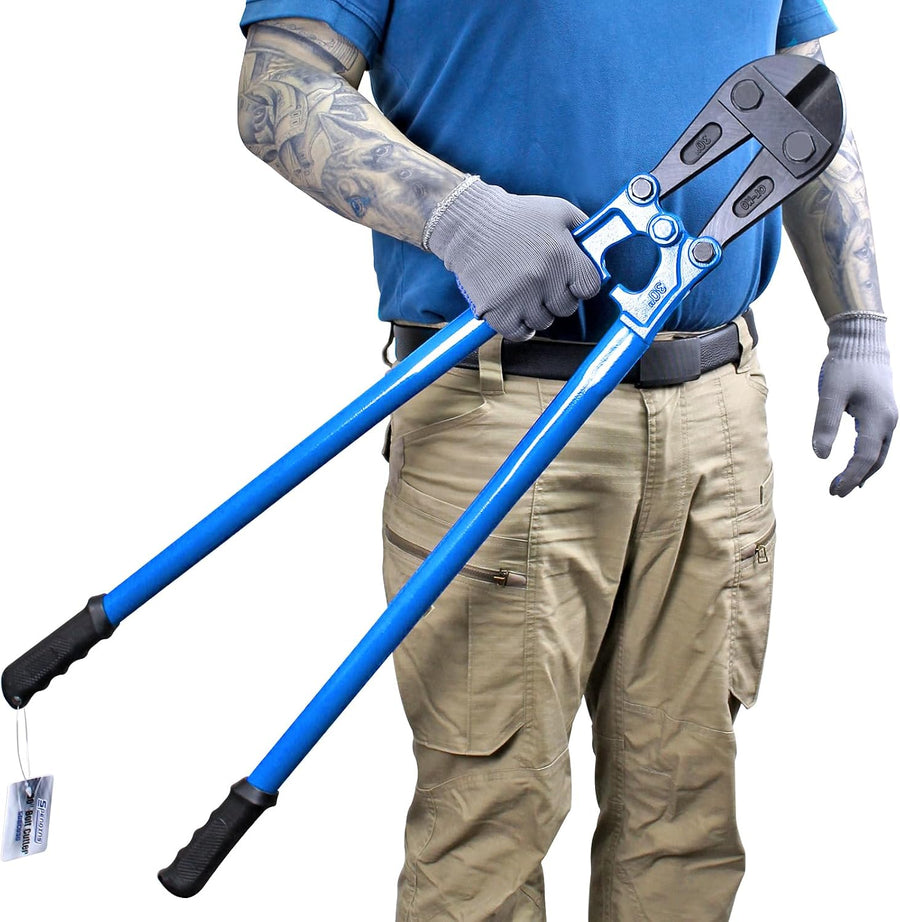 Chariso 30-Inch heavy-duty bolt cutter pairs long leverage with drop-forged chrome-molybdenum