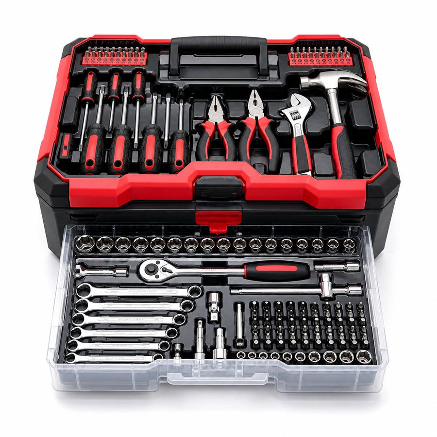 Chariso household repair kit ready for automotive upkeep