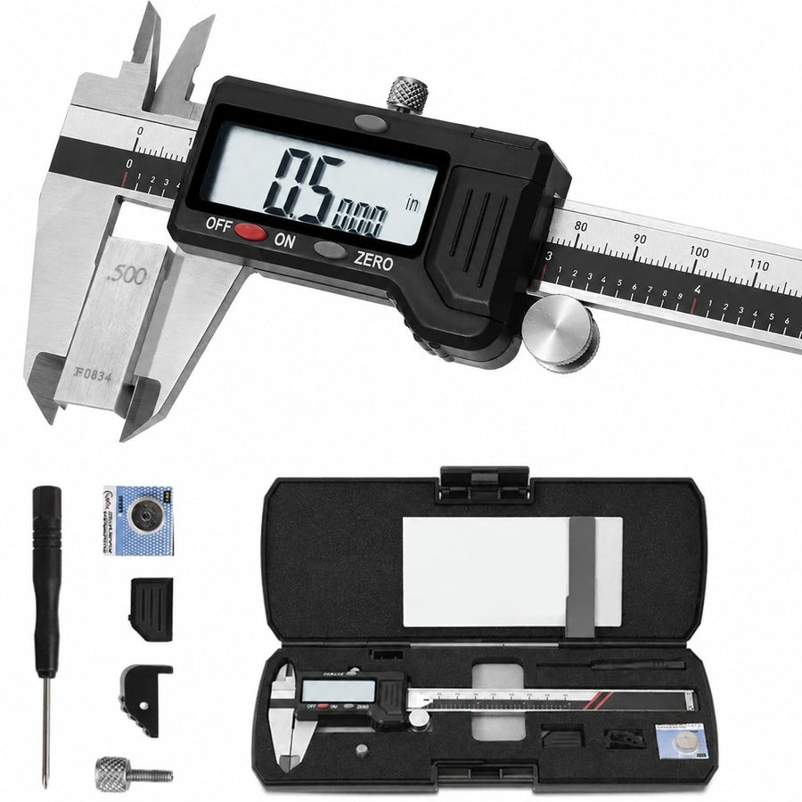 Chariso 0-6-inch digital caliper practical for repeated workshop and household measurements