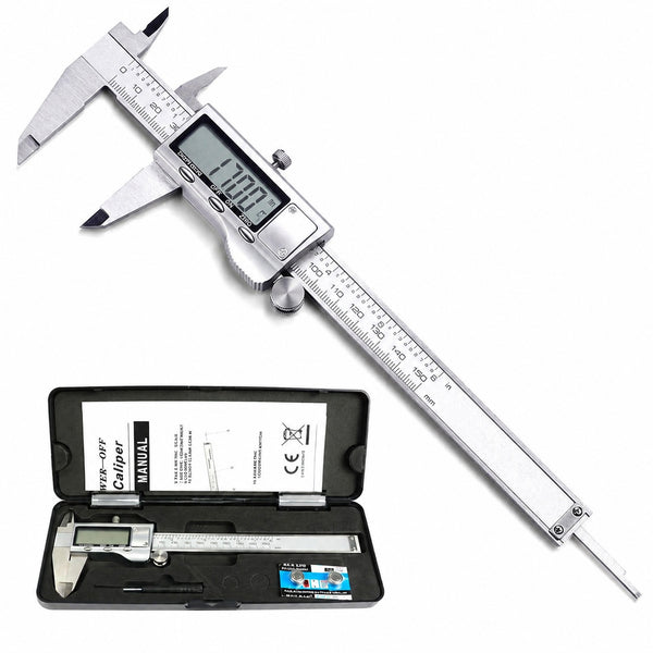 Chariso stainless-steel digital caliper capture internal