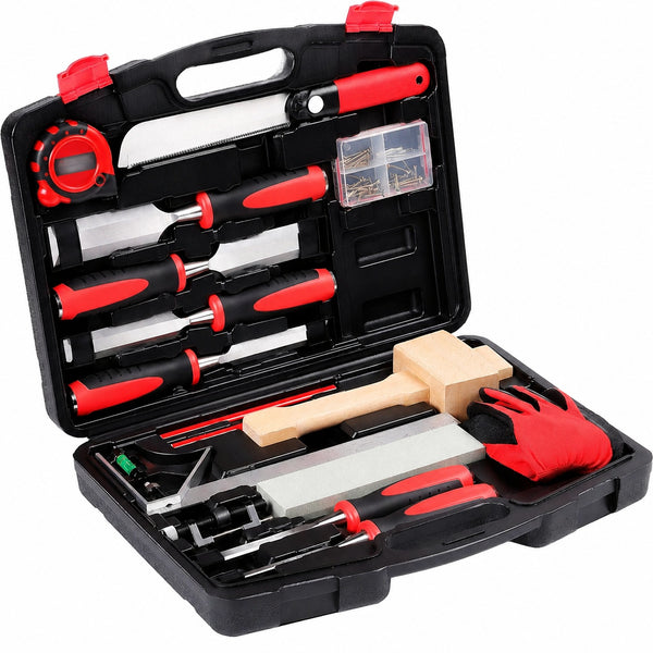 Chariso 87-piece kit centered on six heat-treated chrome-vanadium chisels