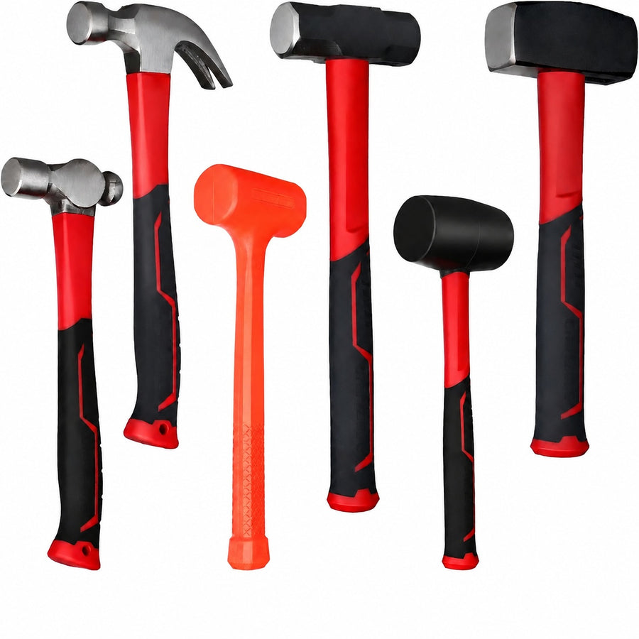 Chariso six-piece hammer and mallet set
